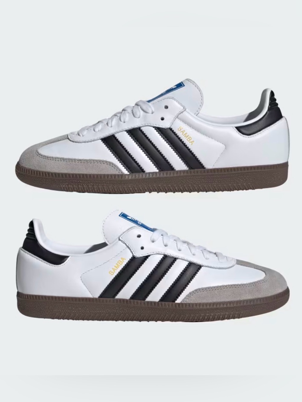 🚨SAMBA OG SHOES Cloud White / Core Black / gum